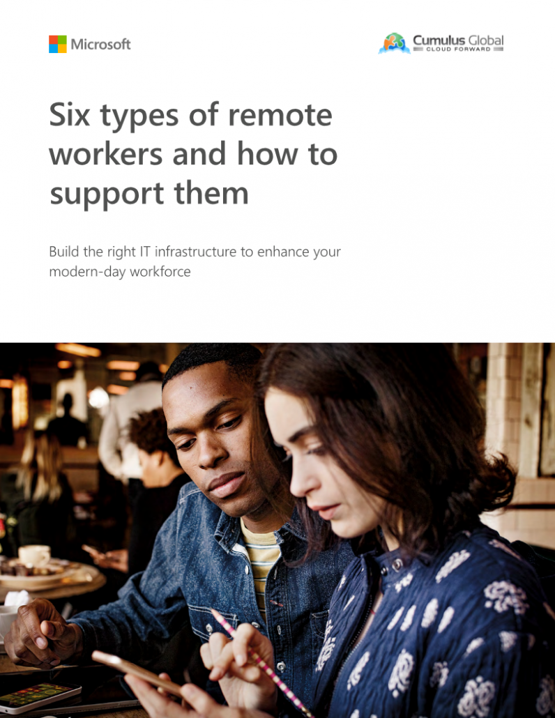 6 Types of Remote Workers eBook from Cumulus Global