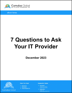 7 Questions to Ask Your IT Provider
